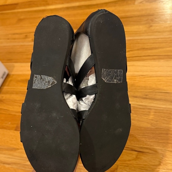 Kensie Black Knee-High Gladiator Sandals - Picture 2 of 3